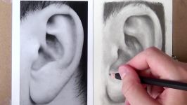 How To Draw An Ear  Realistic step by step drawing tutorial