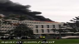 لحظه انفجار در دانشگاه لیون فرانسه