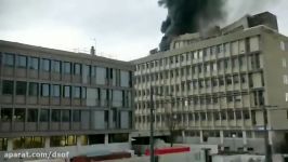 انفجار مهیب در دانشگاه لیون فرانسه  فیلم دوم