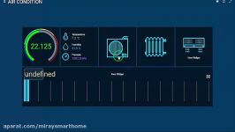 پنل لمسی هوشمند air condition