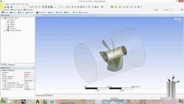 CFX Analysis at Propeller Fan in Ansys workbench