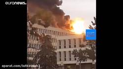 انفجار در ساختمان دانشگاه لیون در فرانسه