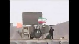 پرتاب سامانه موشک مرصاد توسط سپاه پاسداران انقلاب اسلامی ایران