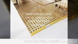 کف LED مدل GOLD تولید شرکت درخشش نور برند صدری نور