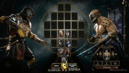 MORTAL KOMBAT 11 دمو گیم‌پلی مبارزه Baraka Vs Scorpion