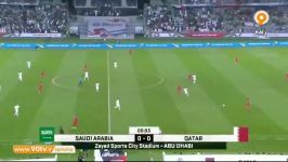 خلاصه بازی عربستان ۰ قطر۲ جام ملتهای اسیا گزارش عادل فردوسی پور 