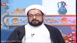 حضور حجت الاسلام المسلمین ناصری نژاد در برنامه مراحب صدا سیمای خوزستان