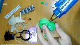 DIY  How to Make a Mini Air Pump v2  Mini aquarium air pump