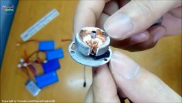 How to make Brushless Motor from motor DVD VCD player