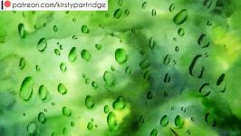 How To Paint Waterdrops  Easy Watercolour Painting Tutorial Step by Step
