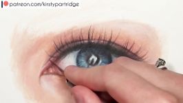 DOS DONTS How To Draw a Eye using Coloured Pencil