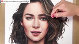 How to Draw Hair  Drawing Realistic Hair using Coloured Pencil