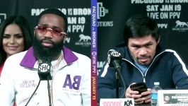 Manny Pacquiao vs. Adrien Broner کنفرانس خبری