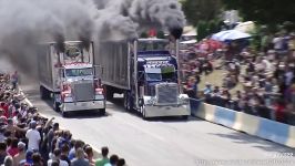 Amazing Semi Trucks Drag Racing.