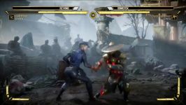 گیم پلی Mortal Kombat 11 سونیا بلید VS ریدن