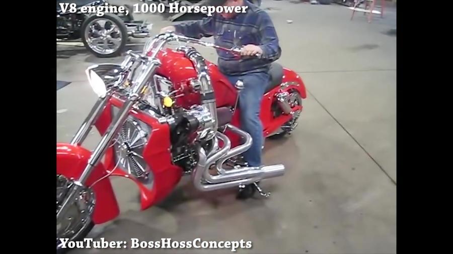 BOSS HOSS Amazing V8 Power Motorcycles