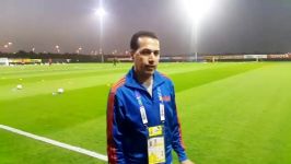 روایت خبرنگار تسنیم تمرین تیم ملی فوتبال برای دیدار مقابل عمان