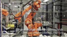 Fully automated forging line with ABB robots at Bharat Forge