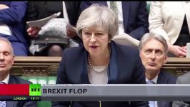 Catastrophic Defeat UK Parliament rejects Theresa Mays Brexit deal