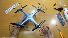 Unboxing And Test Syma X5HC 1 2.0MP Camera RC Quadcopter RTF