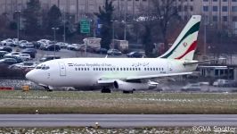 FullHD RARE Iranian Government Boeing 737 200A takeoff at GenevaGVALSGG