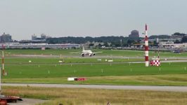 QESHM AIR Airbus A319  INAUGURAL Takeoff from Hamburg Airport