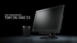 Think Innovation Minute ThinkCentre Tiny In One 23” Easy Setup