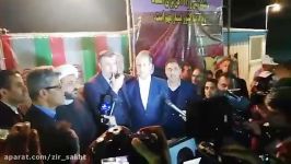 آغاز عملیات اجرایی قطعه ١٠ راه آهن شیراز بوشهر فرمان وزیر راه شهرسازی