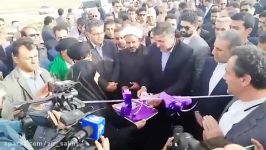 افتتاح بزرگراه گناوه دیلم حضور وزیر راه شهرسازی