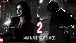 Intro scene + choices making  RESIDENT EVIL 2 REMAKE