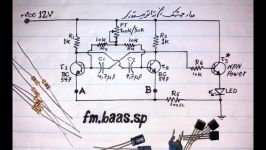 مدار چشمک زن ترانزیستوری