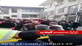 لحظه دستگیری سارق مسلح در رشت انتقال به نیروی انتظامی