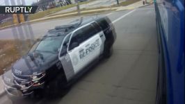 Bus driver saves lost barefoot baby on freeway overpass in Wisconsin