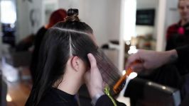 آموزش کوتاه کردن موی زنانه مدل layer