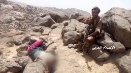 نجران  نابودی تجهیزات ارتش عربستان توسط نیروهای انصارالله یمن