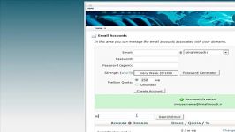 آموزش ایجاد اکانت ایمیل در Cpanel