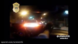 تعقیب گریز پلیس آگاهی تهران سارق خودرو