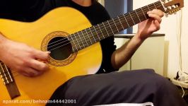 آموزش شهزاده رویا شهاب حسینی گیتار نت تبلچر بهنام
