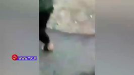 لحظه هولناک رانش زمین خالی شدن زیر پای مردم در دره شهر