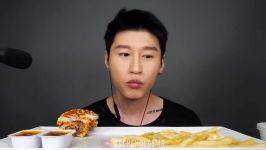 ASMR MCDONALDS DOUBLE QUARTER POUNDER MEAL Soft Eating Sounds  Zach Choi ASMR
