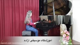 صبا جنانی هنرجویان خانم مهتا نجفیان در آموزشگاه موسیقی آزاده