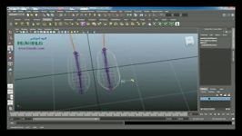 آموزش اسکلت بندی کاراکتر در مایا 2013 به فارسی درس 9