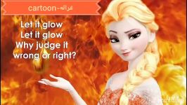 Let it glow السای آتشین ورژن آتش