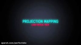 پروژه افترافکت نمایش لوگو Projection Mapping I Logo Reveal Pack