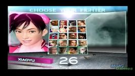 character select بازی تیکن 4