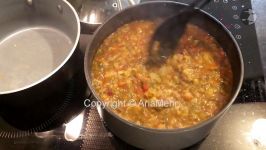 آموزش درست کردن آش کلم قمری  How To Make Kohlrabi Aash