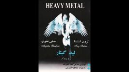 کتاب هوی متال Heavy Metal لید گیتار Lead Guitar تروی استتینا Troy Stetina جلد