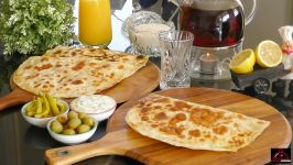 بولانی ترکی تخم مرغ Turkish Breakfast Eggs Gozleme