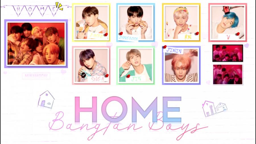 متن آهنگ لیریک جدید Home BTS