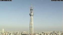 نمای شهر توکیو بزرگترین برج مخابراتی جهان